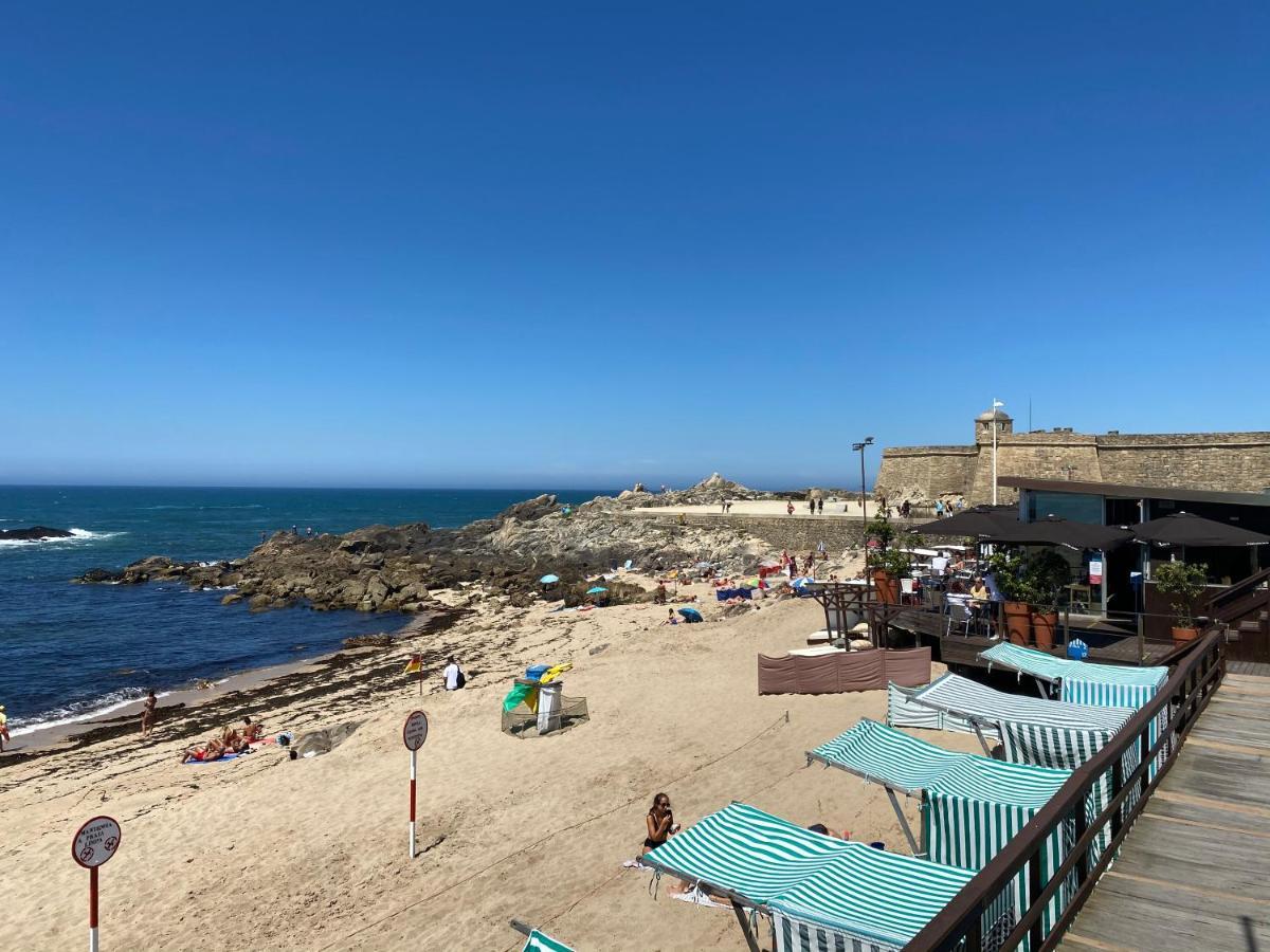 Cozy Beach Front With Rooftop Vila do Conde Exterior photo