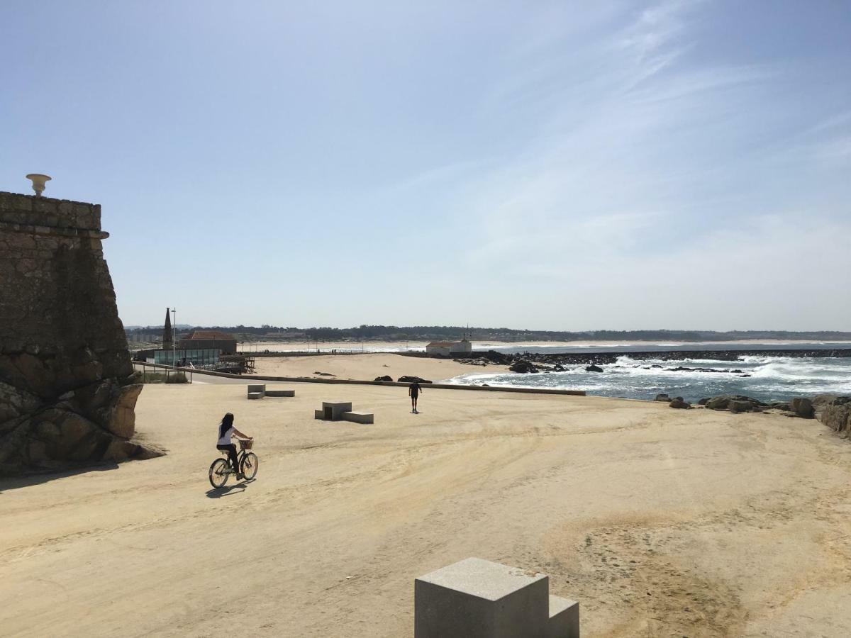 Cozy Beach Front With Rooftop Vila do Conde Exterior photo
